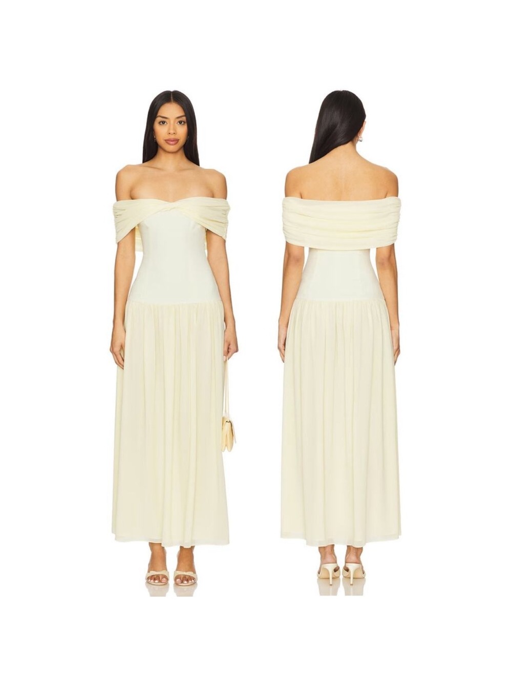 Lovers and Friends Blake Maxi Dress in Butter Yellow